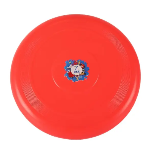 Zike Plastic Frisbee (Red)